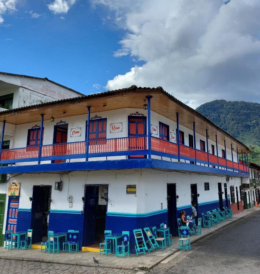 Hospedaje Casa Rosa Jardín Exterior photo